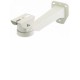 IP66 Vandal Resistant Cabinet Arm / Beige Steel Arm 9" Inch Bracket for Camera Cabinet