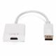 Convertidor de DISPLAYPORT A HDMI Conversor de DP A HDMI FULL HD Cable adaptador MACHO HEMBRA