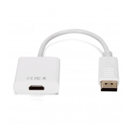 Convertidor de DISPLAYPORT A HDMI Conversor de DP A HDMI FULL HD Cable adaptador MACHO HEMBRA