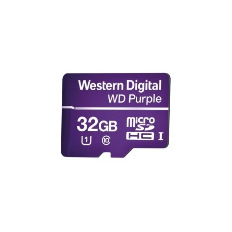 32GB PURPLE microSD memory, Specialized for Video Surveillance, 3 TIMES LONGER DURATION