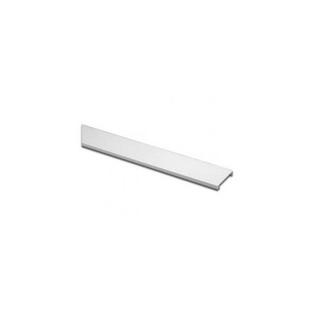 Cubierta para canaleta T-70, de PVC rígido, 70.1 x 9.1 x 2400 mm, Color Blanco Mate