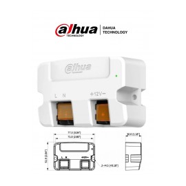 Fuente de Poder de 12v 1.5 Amp/ Tipo Convertidor de 110 VCA a 12VCD1.5A Led Indicador Facil Instalación
