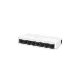 Switch No Administrable de Escritorio de 8 Puertos Fast Ethernet 10 / 100 Mbps Divisor de Señal de internet 8 salidas