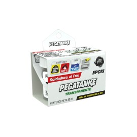 Pegamento Epóxico Transparente Soldadura al Frío reparaciones industriales, automotrices (radiadores), navales, eléctricas