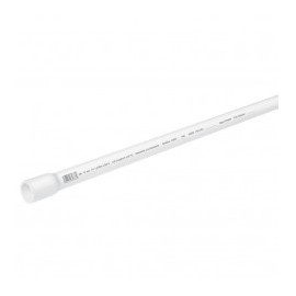 3 Metros de tubo de PVC para agua Tubo para agua blanco de PVC de 1" pulgada 25mm Cédula 40 Ced. 40