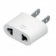 Plug adapter converter from normal plug to European or flat type Adapter Plug American To European Round To Flat