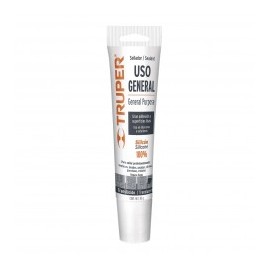Transparent pocket silicone 85 grams silicone sealant for interior and exterior TRUPER