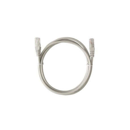 Cable de Parcheo UTP Cat5e 0.50 m Gris Patch cord Cable de Red ponchado  Cable Red Categoria 5e Cat5e Rj45 Utp Ethernet