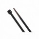 Paquete de 100 piezas Cincho sujeta cable cincho sujetador Kit de 100 cinchos bolsa de 100 cincho negro de 15 centimetros