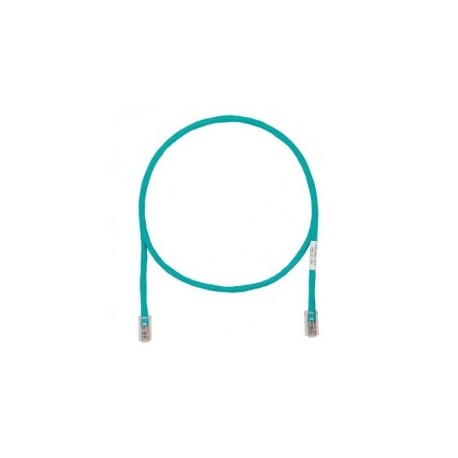 Latiguillo UTP de categoría 5e , con conectores modulares Pan-Plug™ en cada extremo. Verde, 3 ft Patch Cord Verde