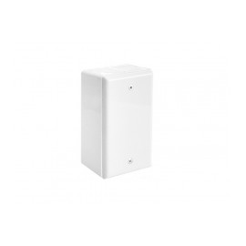 Caja universal Caja Chalupa plastica de PVC para canaleta con tapa blanca para caja universal Caja aparente con tapa