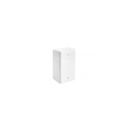 Caja universal Caja Chalupa plastica de PVC para canaleta con tapa blanca para caja universal Caja aparente con tapa