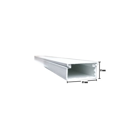 Canaleta para Cables Plastica Canaleta de PVC Canaleta para 12 Cables 17mmx35mmx2000mm Canaleta de PVC 2 metros