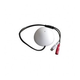 Micrófono omnidireccional Microfono para Camara de Seguridad Microfono para Camaras de Seguridad 10 - 100 m cuadrados