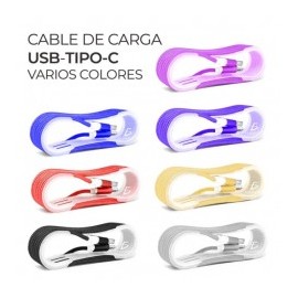 Cable usb usb tipo C Cable para celular con entrada tipo C Reforzado con nylon 1.5 Metros Cable para cargar celular