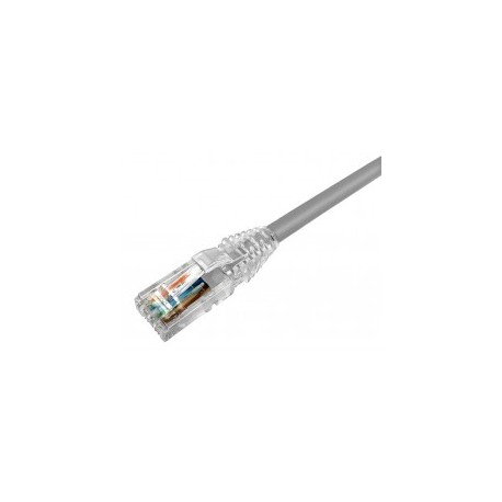 Patch Cord 5ft Gris AMP NETCONNECT Cordón de parcheo RJ45-RJ45 UTP Cat6 5ft Gris 1.5 Metros Categoría 6