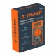 Multimetro Digital Mutimetro basico sencillo TRUPER de 600v con prueba de transistor / continuidad de cable