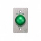 Release button Button for access control electric door Mushroom button Green stainless steel NO and NC