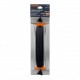 Manual sander with plastic handle and 9" metal base Metal sandpaper holder TRUPER