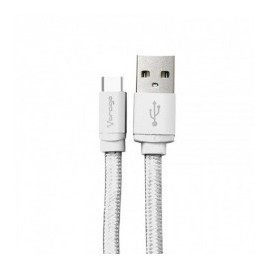 Charger for cell phone type C Fast Charge 1 Meter Vorago Charging Cable Type C cable for cell phone White