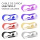 Cable usb usb tipo C Cable para celular con entrada tipo C Reforzado con nylon 1.5 Metros Cable para cargar celular