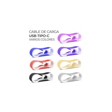 Cable usb usb tipo C Cable para celular con entrada tipo C Reforzado con nylon 1.5 Metros Cable para cargar celular