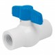 1 pieza Valvula de esfera de 1/2" Pulgada de Media pulgada para tubo de PVC Llave de paso para tubo de PVC Cedula 40