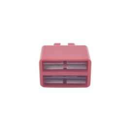 Clip de Puente, Para Uso con Regletas S66 de Siemon, de 1 par, Color Rojo