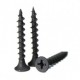 (100 pieces) Pack with 100 pieces 1 "Inch No. 8 Multipurpose Cock Black