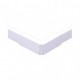 Esquinero Exterior Blanco De PVC Auto Extinguible Codo Exterior Para Canaleta 1735 Canaleta De Plástico PVC