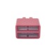 Clip de Puente, Para Uso con Regletas S66 de Siemon, de 1 par, Color Rojo