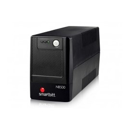 UPS regulador de voltaje Smartbitt Smart Interactive SBNB500 500VA entrada y salida de 120V CA negro